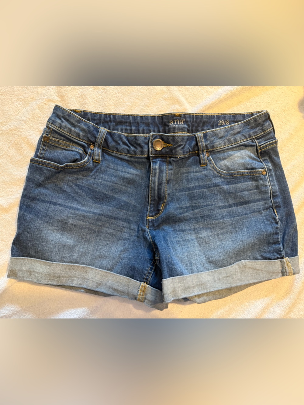 A.n.a jean shorts size 8